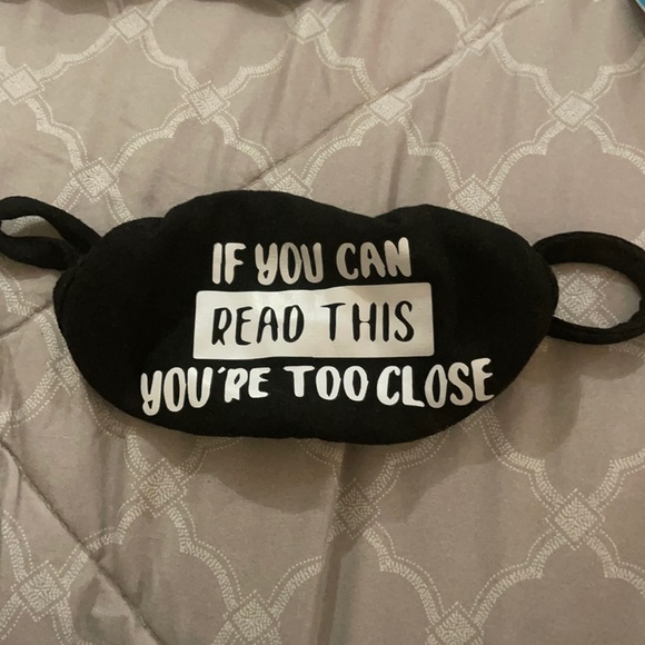 🥰 4/$25- NWOT - If You Can Read This Mask - Picture 1 of 6
